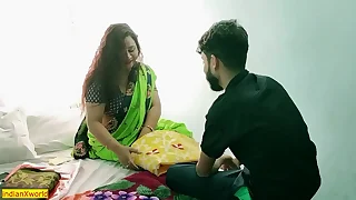 Indian hot beautiful Bhabhi duo night hold to sex&excl; Amazing XXX Hindi sex